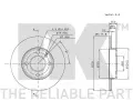 NK Brzdov kotou - 239 mm NK 204754, 204754