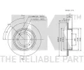 NK Brzdov kotou - 260 mm NK 204840, 204840