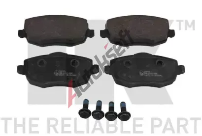 NK Sada brzdovch destiek kotouov brzdy NK 222373, 222373