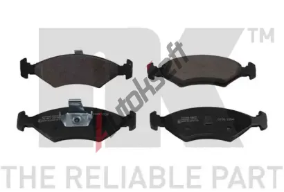 NK Sada brzdovch destiek kotouov brzdy NK 222508, 222508