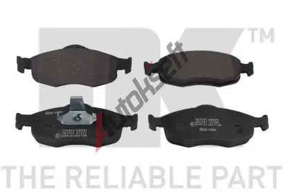 NK Sada brzdových destiček kotoučové brzdy NK 222534, 222534 NK Sada brzdových destiček kotoučové brzdy NK 222534, 222534