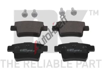 NK Sada brzdovch destiek kotouov brzdy NK 222563, 222563