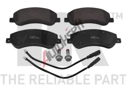 NK Sada brzdovch destiek kotouov brzdy NK 222566, 222566