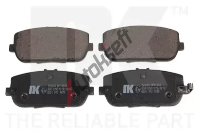 NK Sada brzdovch destiek kotouov brzdy NK 223253, 223253