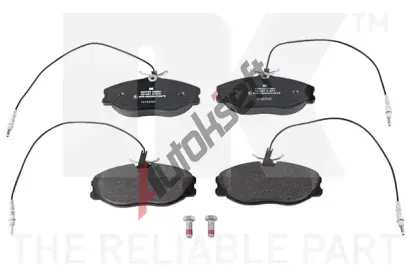 NK Sada brzdovch destiek kotouov brzdy NK 223730, 223730
