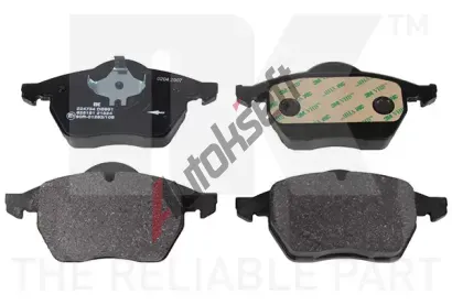 NK Sada brzdovch destiek kotouov brzdy NK 224734, 224734