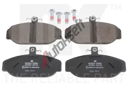 NK Sada brzdovch destiek kotouov brzdy NK 224804, 224804
