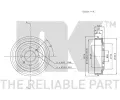 NK Brzdov buben - 185 mm NK 252305, 252305