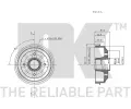 NK Brzdov buben - 180 mm NK 253705, 253705