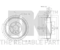 NK Brzdov buben - 230 mm NK 254303, 254303