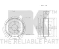 NK Brzdov buben - 200 mm NK 254725, 254725