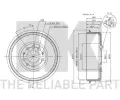 NK Brzdov buben - 268 mm NK 264709, 264709