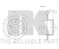 NK Brzdov kotou - 300 mm NK 311946, 311946