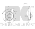 NK Brzdový kotouč COATED - 270 mm NK 312584, 312584