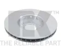 NK Brzdov kotou COATED - 293 mm NK 313043, 313043