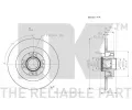 NK Brzdov kotou COATED - 270 mm NK 313965, 313965