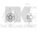 NK Brzdov kotou COATED - 260 mm NK 313973, 313973