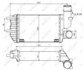 NRF Chladi vzduchu intercooler NRF 30066A, 30066A