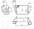 NRF Chladi vzduchu intercooler NRF 30131, 30131