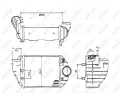 NRF Chladi vzduchu intercooler NRF 30133, 30133
