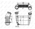 NRF Chladi vzduchu intercooler NRF 30138A, 30138A