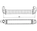 NRF Chladi vzduchu intercooler NRF 30139A, 30139A