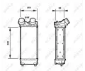 NRF Chladi vzduchu intercooler NRF 30190, 30190