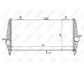 NRF Chladi vzduchu intercooler NRF 30194, 30194