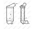 NRF Chladi vzduchu intercooler NRF 30195, 30195