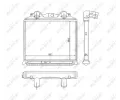 NRF Chladi� vzduchu intercooler NRF 30203, 30203