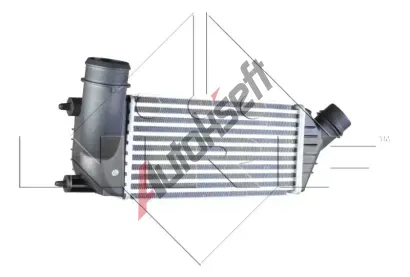 NRF Chladi vzduchu intercooler NRF 30242, 30242