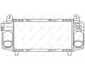 NRF Chladi vzduchu intercooler NRF 30248, 30248