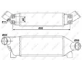 NRF Chladi vzduchu intercooler NRF 30259, 30259