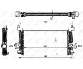 NRF Chladi vzduchu intercooler NRF 30269, 30269
