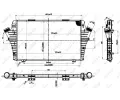 NRF Chladi vzduchu intercooler NRF 30279, 30279