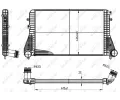 NRF Chladi vzduchu intercooler NRF 30316, 30316