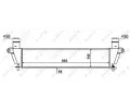 NRF Chladič vzduchu intercooler NRF 30367, 30367