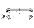 NRF Chladi vzduchu intercooler NRF 30394, 30394