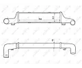 NRF Chladi vzduchu intercooler NRF 30419, 30419