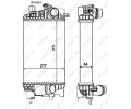 NRF Chladi vzduchu intercooler NRF 30469, 30469