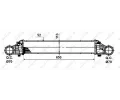NRF Chladi vzduchu intercooler NRF 30509, 30509