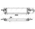NRF Chladi vzduchu intercooler NRF 30510, 30510