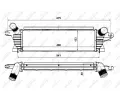 NRF Chladi vzduchu intercooler NRF 30511, 30511