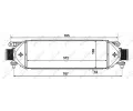 NRF Chladi vzduchu intercooler NRF 30752, 30752