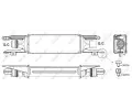 NRF Chladi vzduchu intercooler NRF 30778, 30778