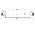 NRF Chladi vzduchu intercooler NRF 30788, 30788
