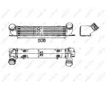 NRF Chladič vzduchu intercooler NRF 30797, 30797