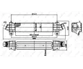 NRF Chladi vzduchu intercooler NRF 30840, 30840