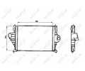 NRF Chladič vzduchu intercooler NRF 30843, 30843