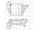 NRF Chladi vzduchu intercooler NRF 30848, 30848